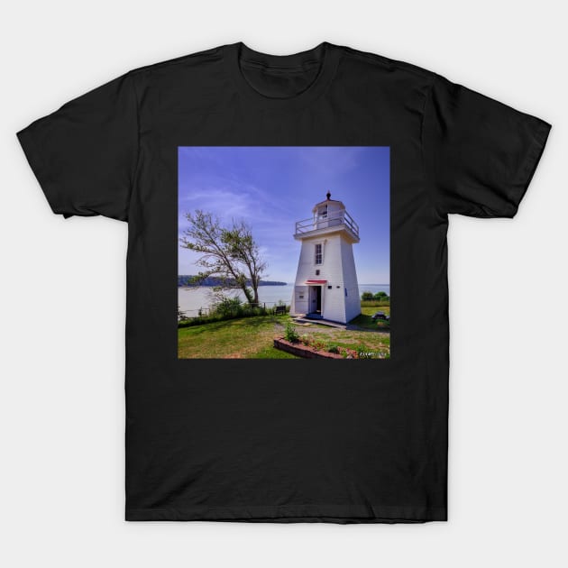 Nova Scotia's Walton Lighthouse T-Shirt by kenmo